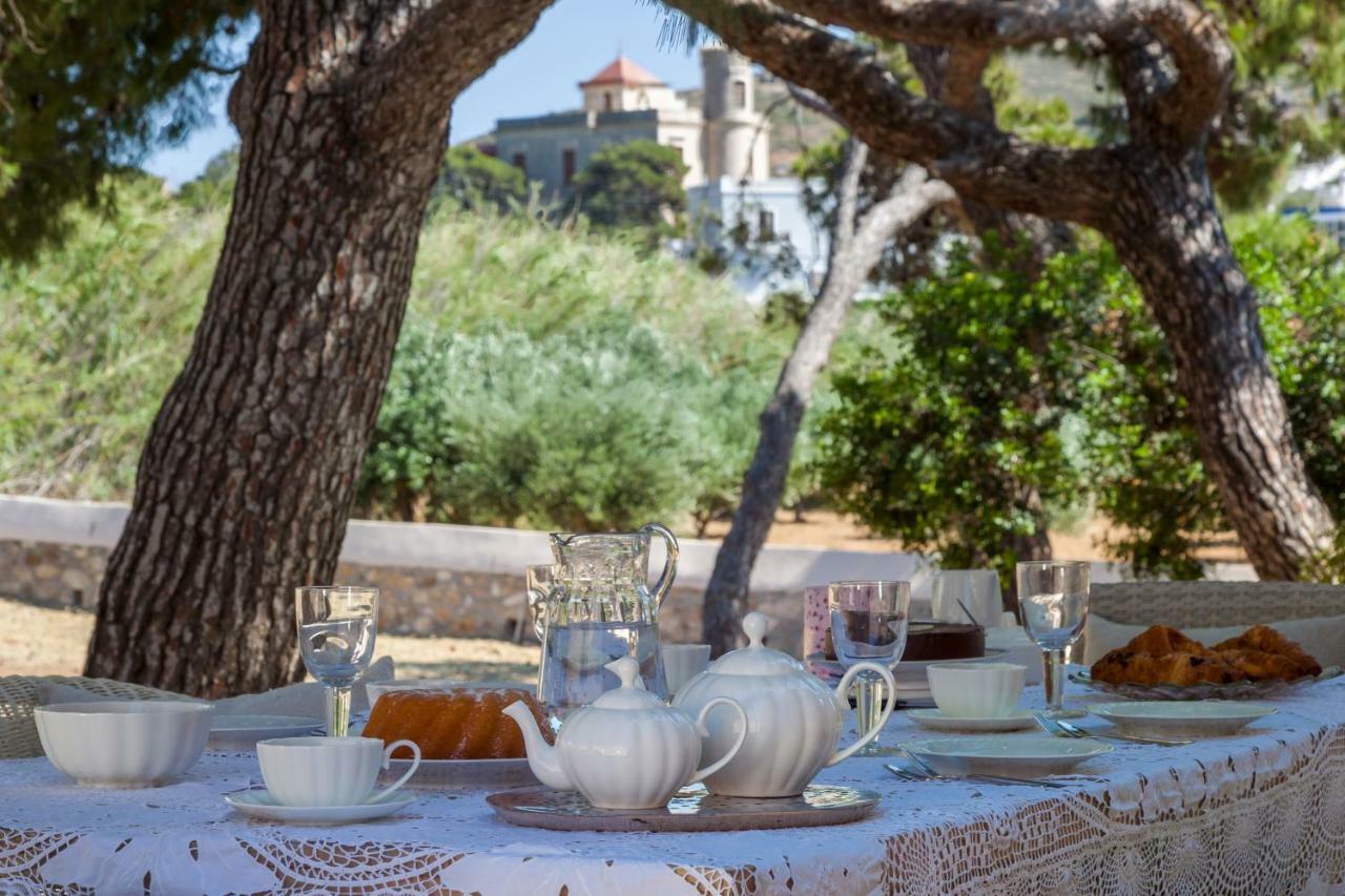 Villa Dellagracia Mansion In Poseidonia Syros à Posidhonía Extérieur photo